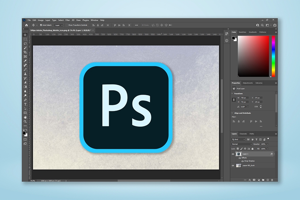 tách nền trong photoshop - hình 1