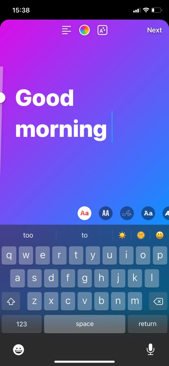 Cách đổi font chữ Instagram trong Story