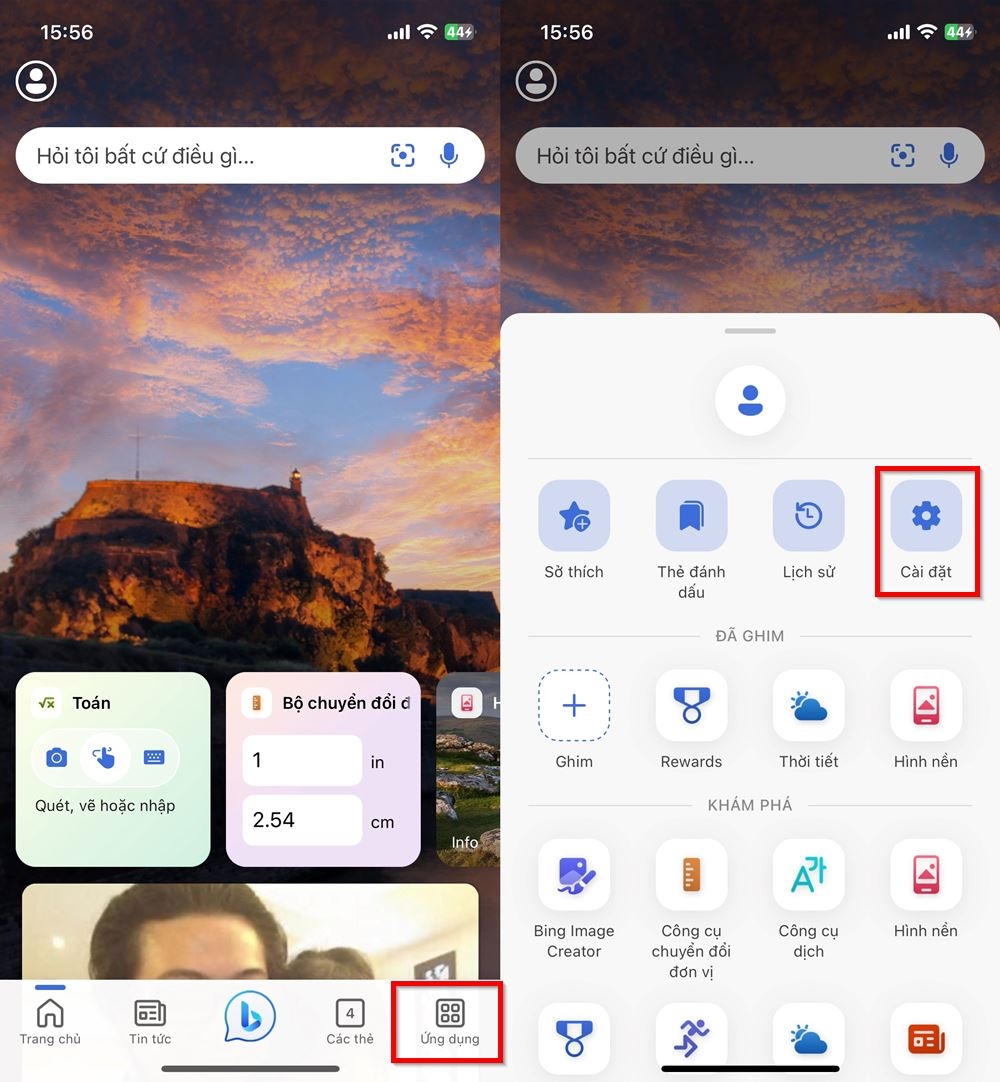 Cách bật chế độ đọc kết quả trên Bing AI 1