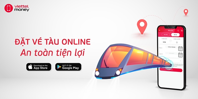 App đặt vé tàu an toàn và nhanh chóng