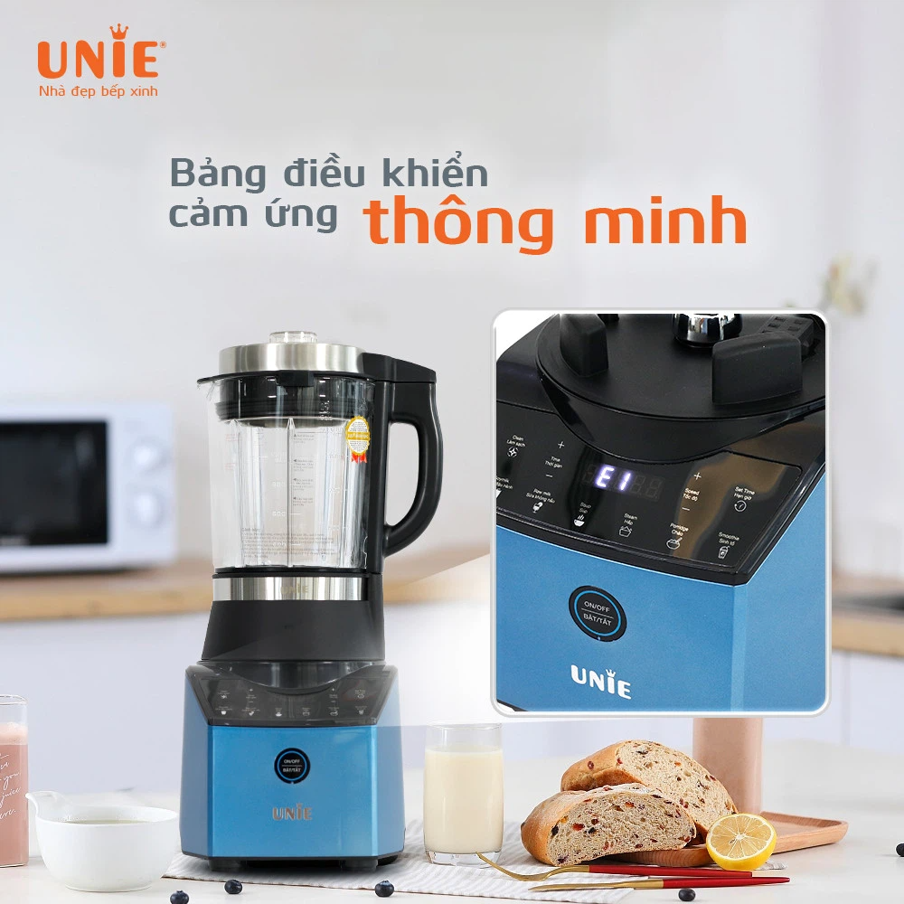 đánh giá máy làm sữa hạt Unie V3