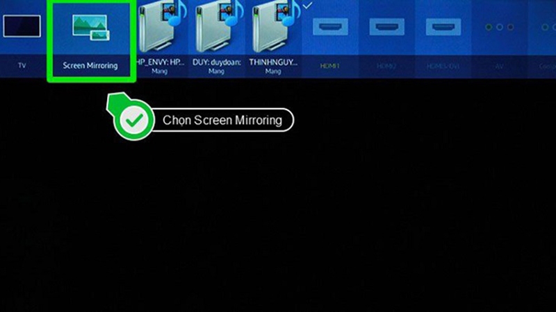 Cách kết nối điện thoại với tivi không dây qua Wi-Fi (Ành 4)