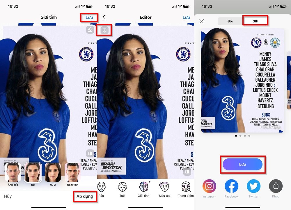 Cách biến đổi giới tính gương mặt của bạn bằng FaceApp 4