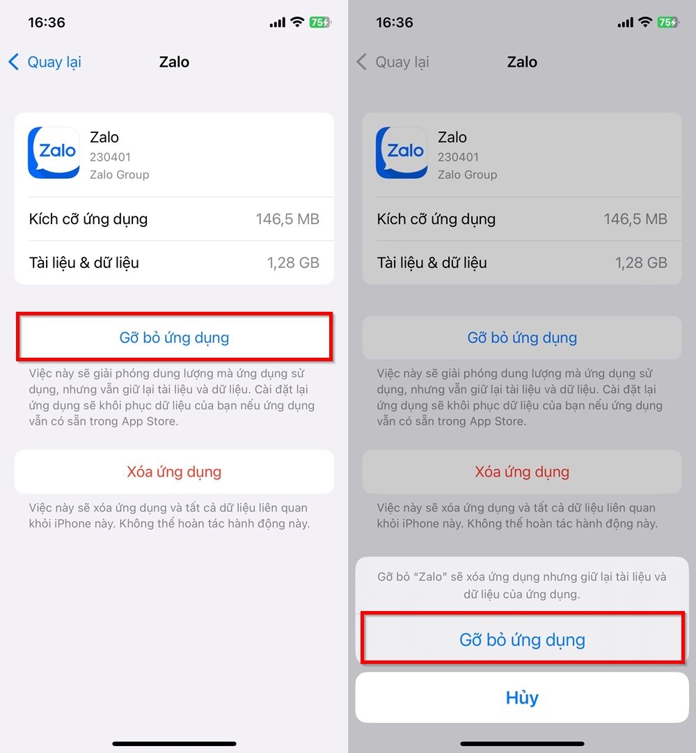 Cách khắc phục lỗi không trả lời được story trên Zalo hiệu quả 2