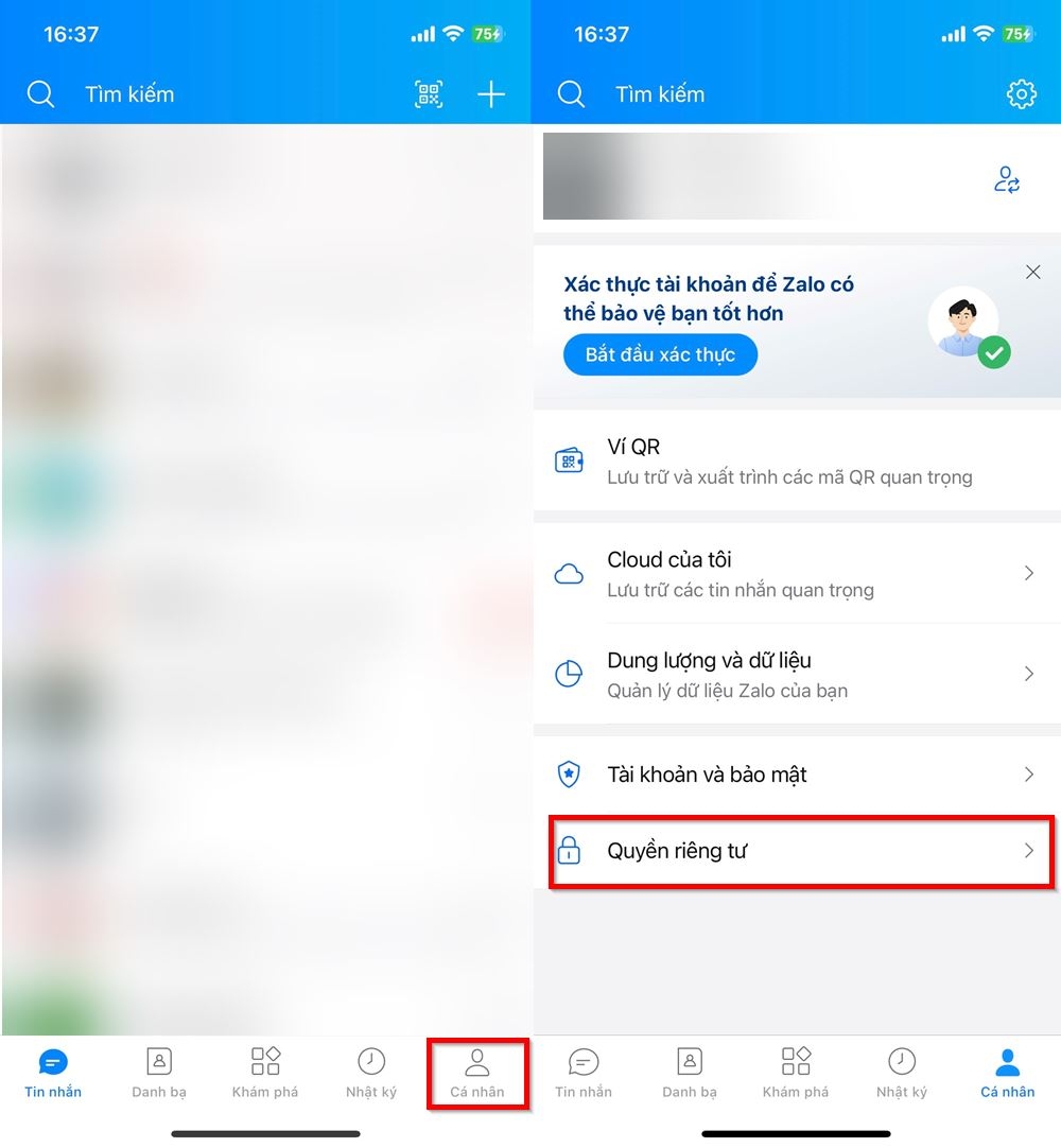 Cách khắc phục lỗi không trả lời được story trên Zalo hiệu quả 3