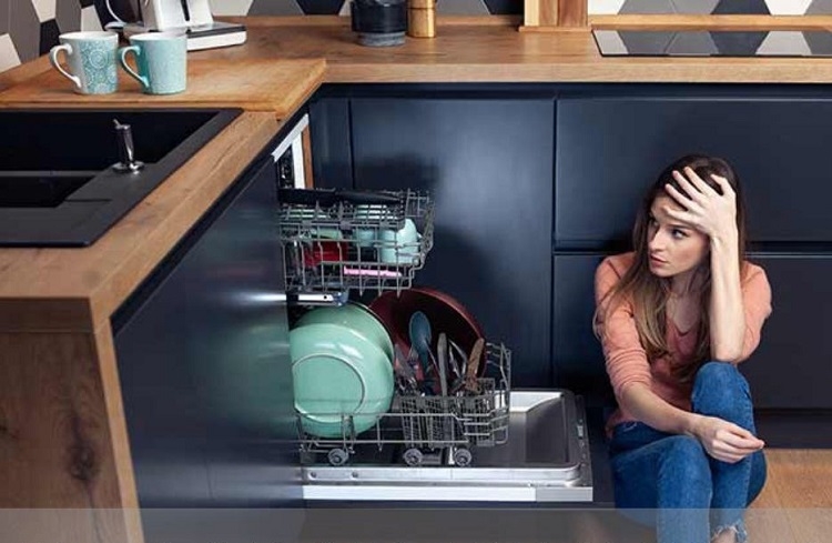 Chén bát đĩa không được sấy khô