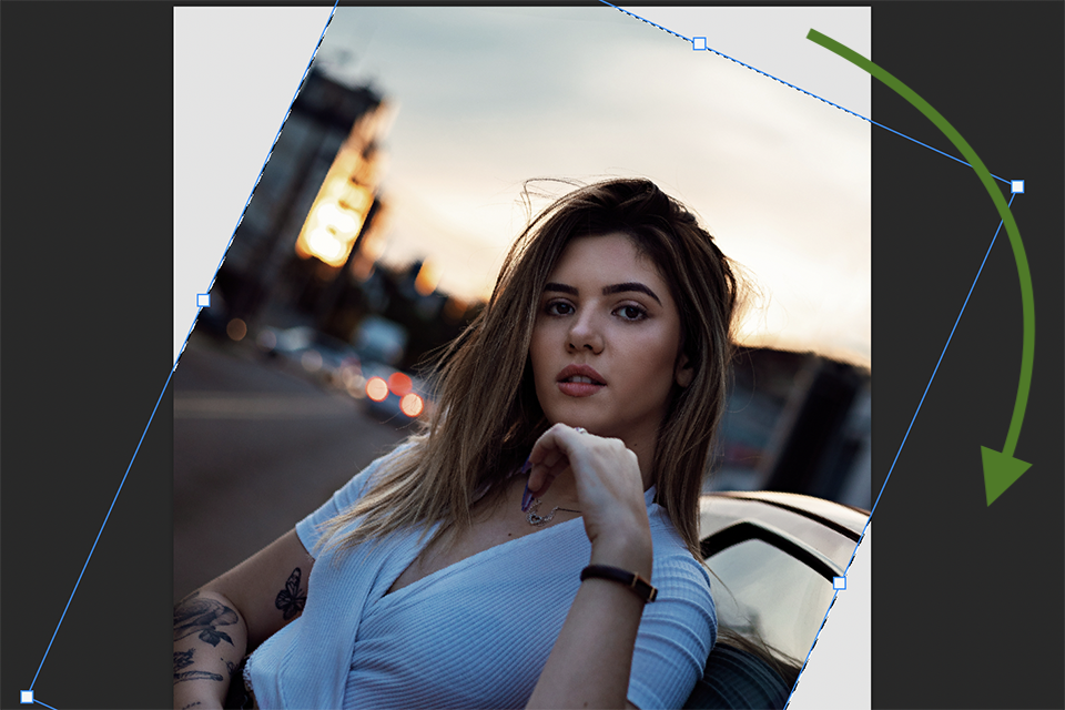 xoay ảnh trong Photoshop - hình 3