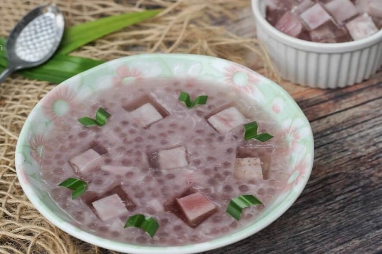Nấu chè khoai môn bằng nồi áp suất