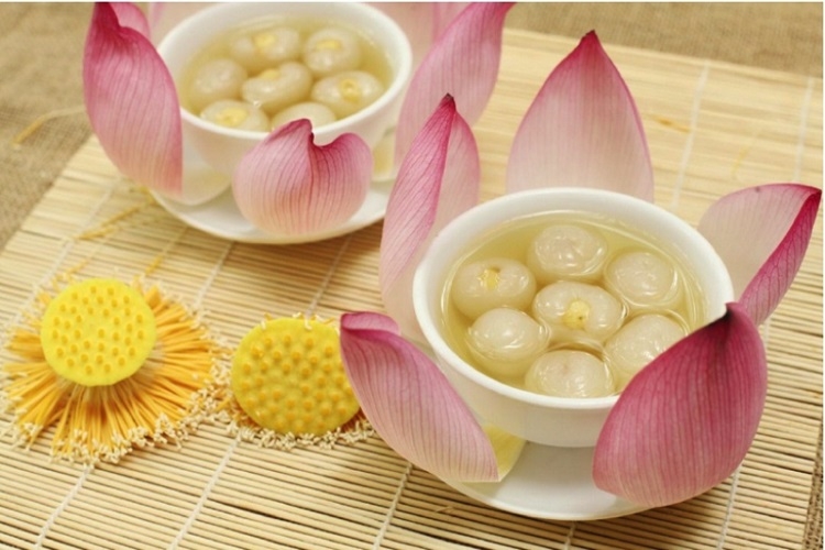 Nấu chè long nhãn hạt sen bằng nồi áp suất