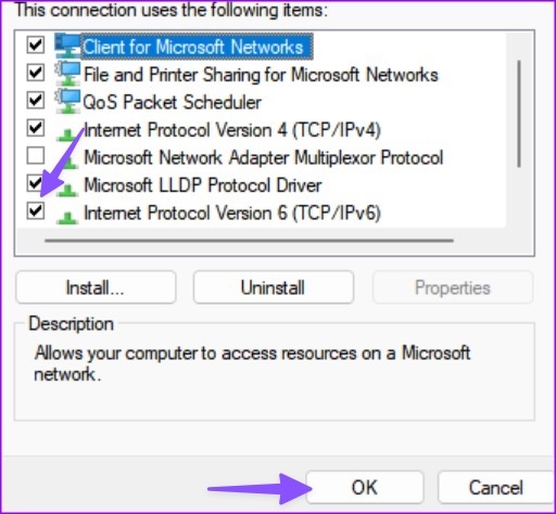 Mẹo sửa lỗi No Internet, Secured trên Windows 11 (10)