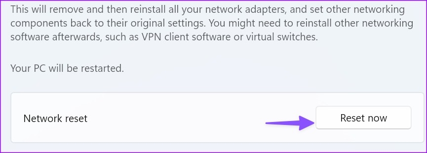 Mẹo sửa lỗi No Internet, Secured trên Windows 11 (5)