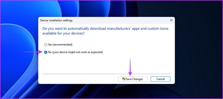 Nên tắt cập nhật trình điều khiển tự động trên Windows 11 (4)