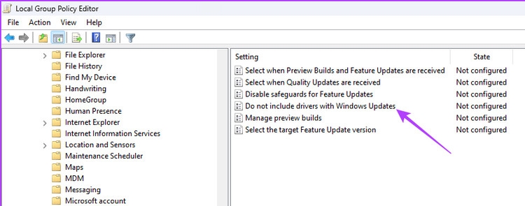 Nên tắt cập nhật trình điều khiển tự động trên Windows 11 (5)