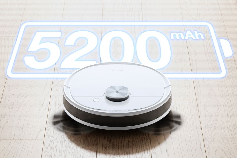 Dung lượng pin khủng, lên đến 5200mAh