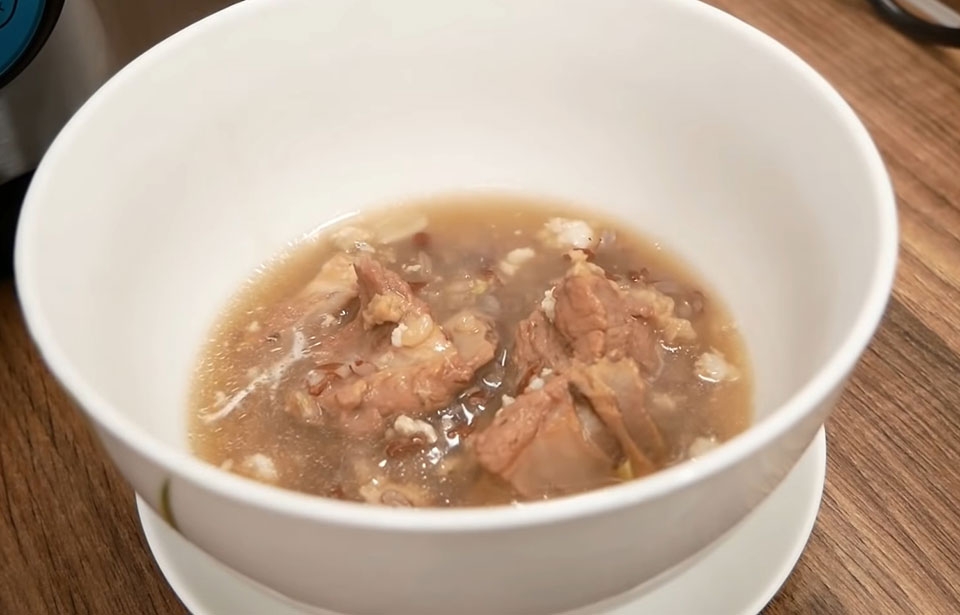 Bước 3: Nấu cháo