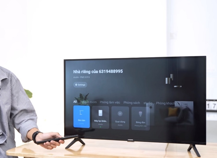 trên tay tivi Xiaomi Mi A2 32 inch