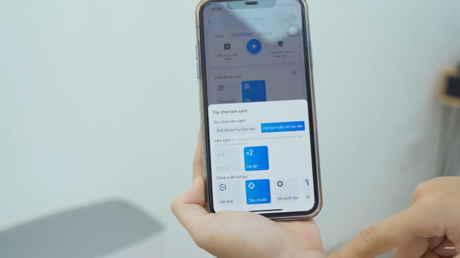 Cách sử dụng Ecovacs Deebot T20 Omni DLX23