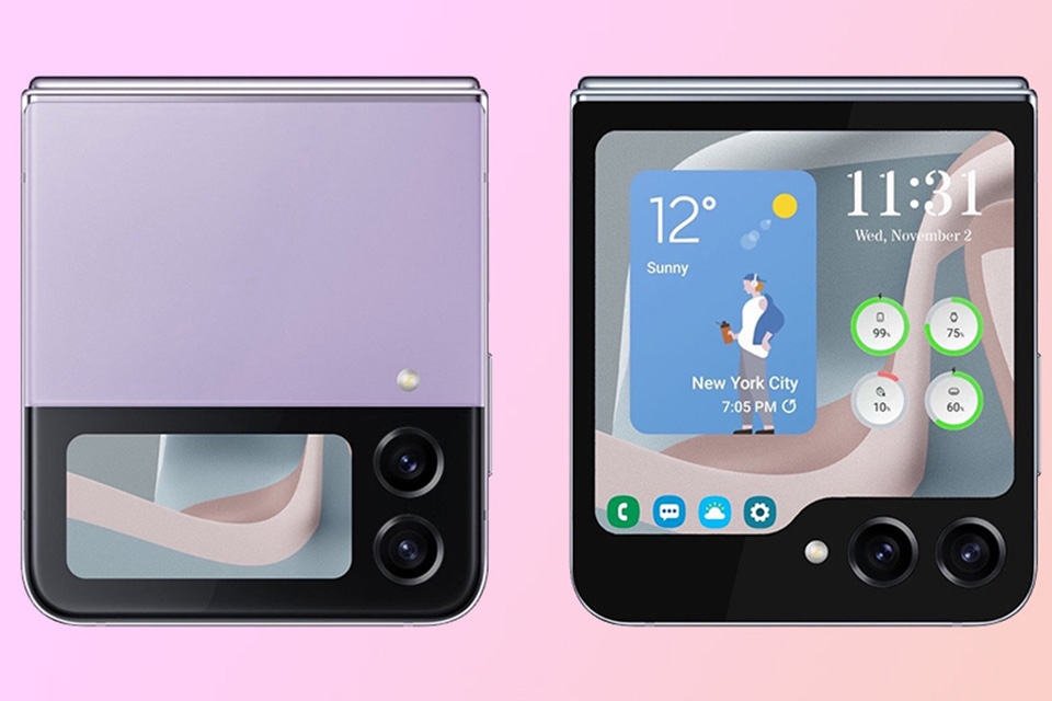 Màn hình phụ Samsung Z Flip 5 (Ảnh 1)