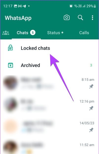 5 cách để ẩn các cuộc trò chuyện trên WhatsApp (3)