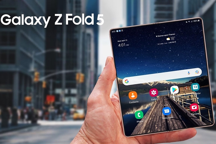 Màn hình Samsung Galaxy Z Fold5 sẽ ít nhăn hơn 15% so với thế hệ trước