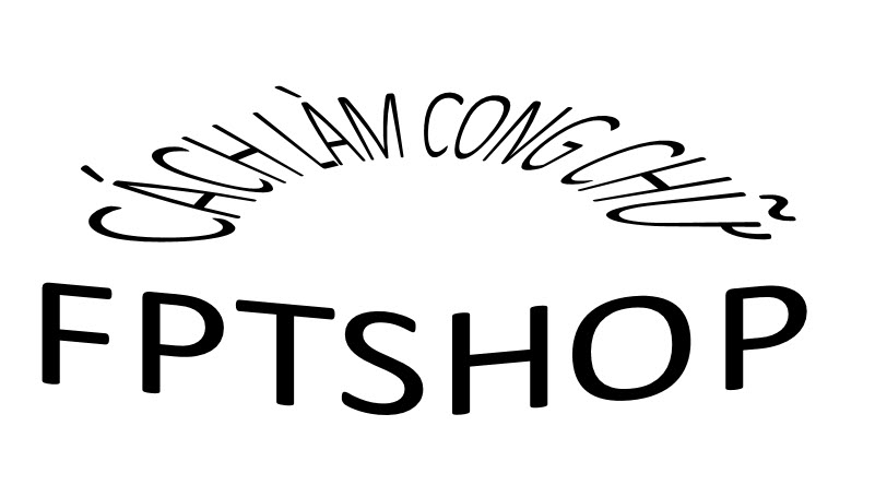 Các chữ cái sau khi sử dụng hiệu ứng cong chữ