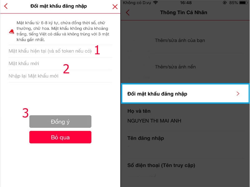 Quên mật khẩu Techcombank lấy lại bằng cách nào (Ảnh 11)