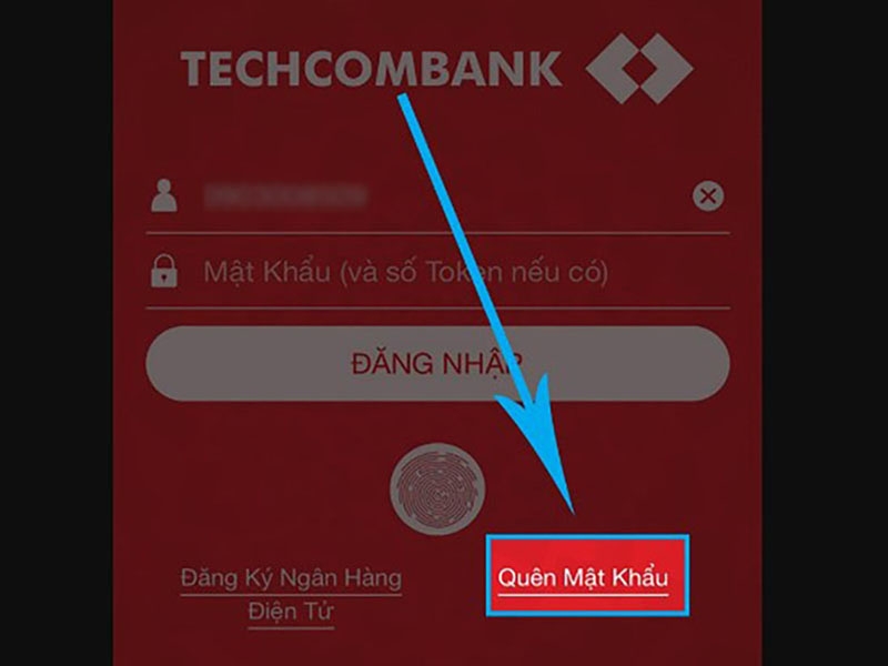 Quên mật khẩu Techcombank lấy lại bằng cách nào (Ảnh 3)