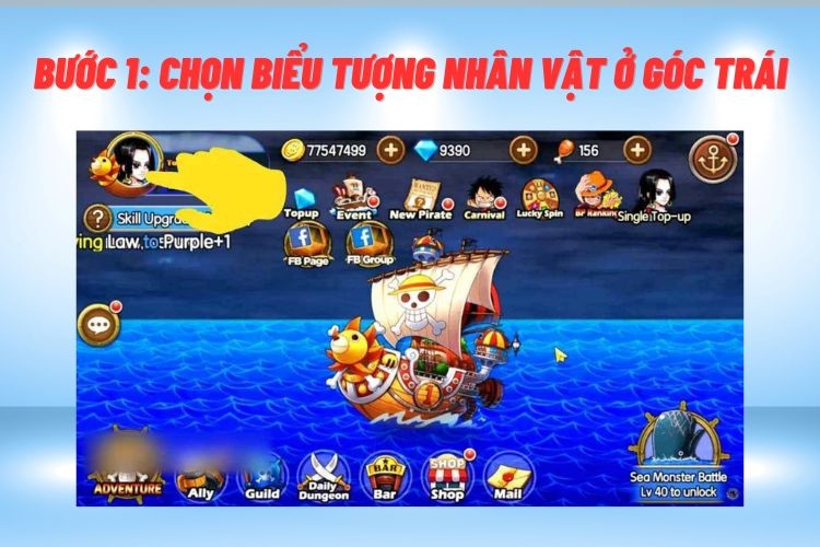 Hướng dẫn cách nhập code Sunny Pirates mới nhất năm 2023
