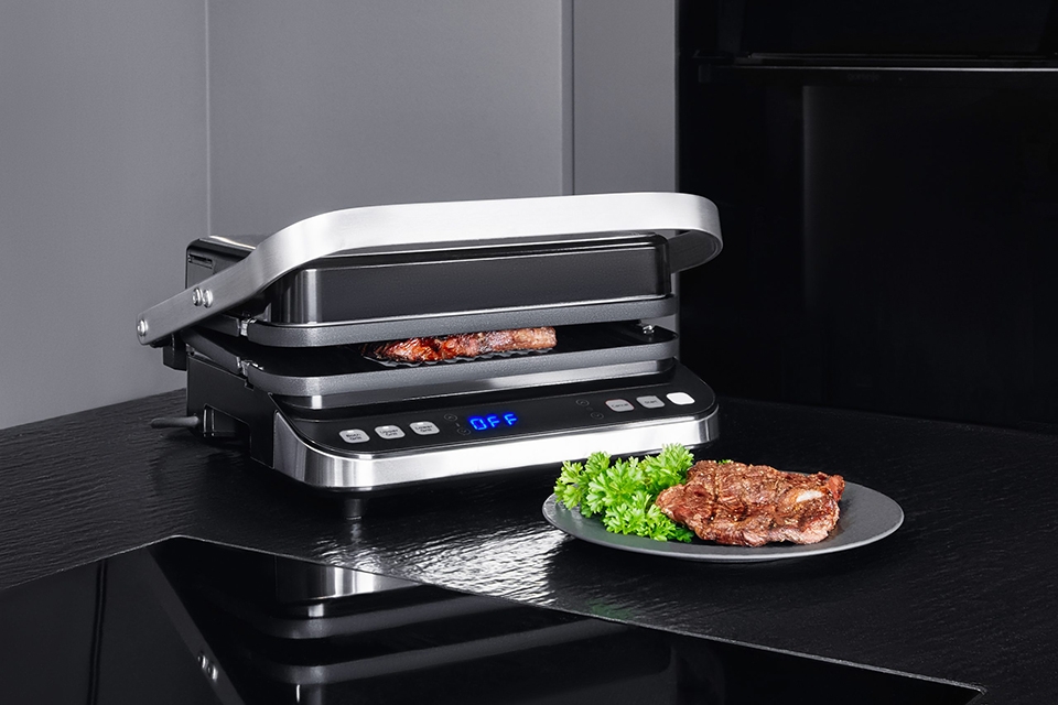 Sử dụng bếp nướng điện không khói đúng cách: Xem hướng dẫn của nhà sản xuất