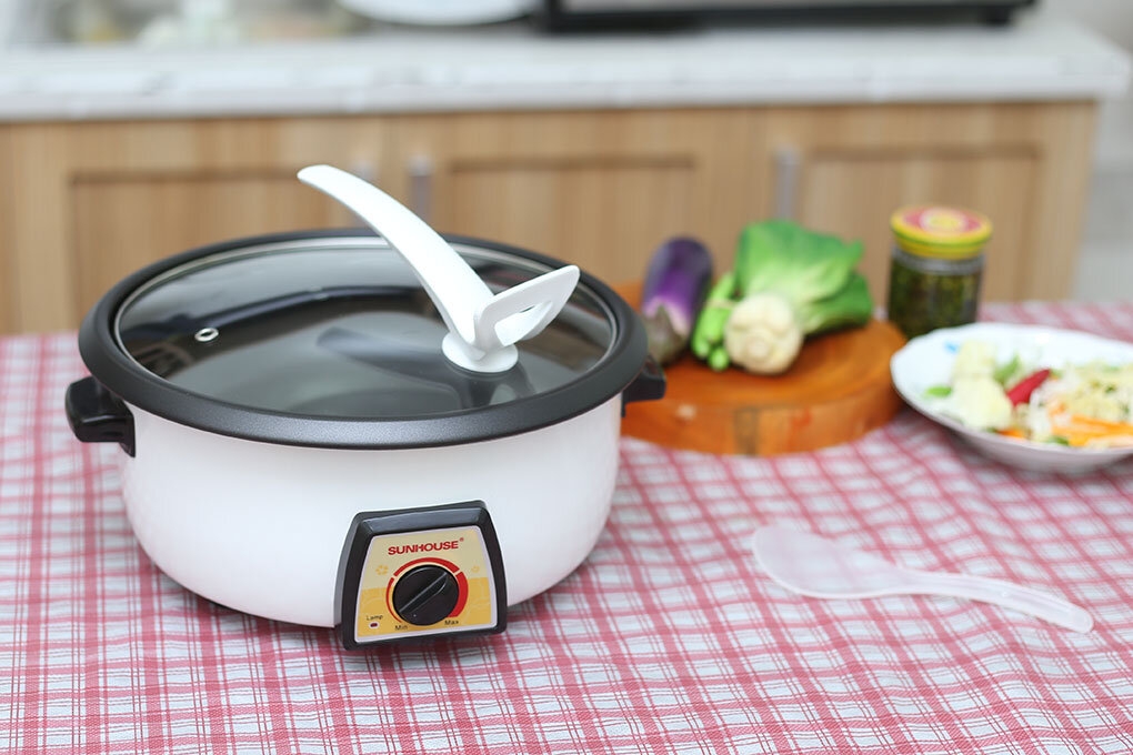 nồi lẩu điện không nóng