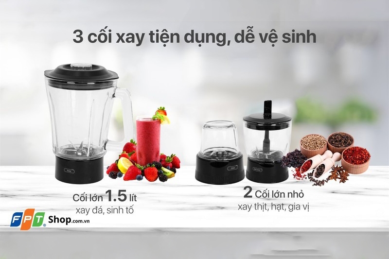 TOP 5 máy xay sinh tố cối thủy tinh đẹp (Ảnh 4)