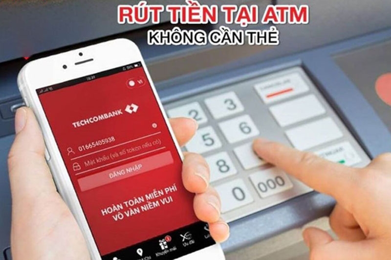 Cách rút tiền không cần thẻ Techcombank (Ảnh 3)