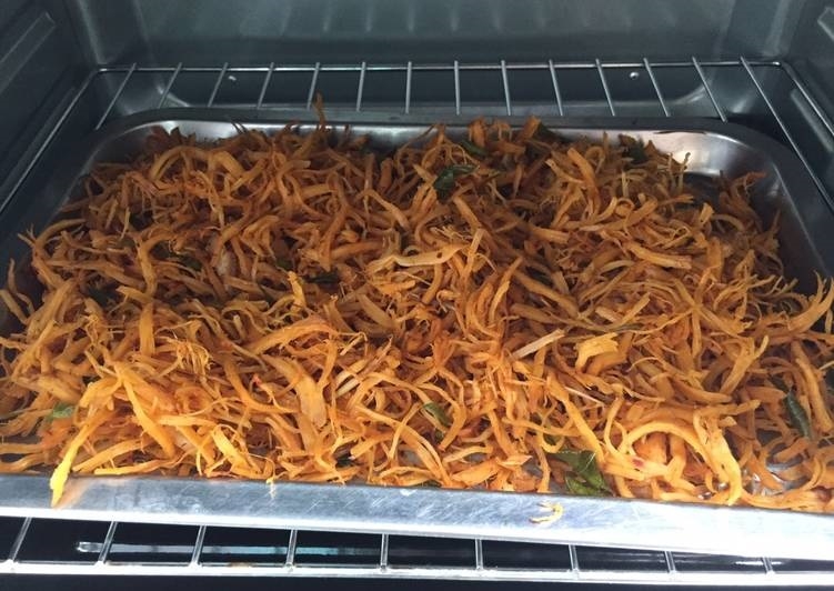 Làm khô gà bằng lò nướng