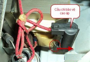 Nhận biết lỗi đứt cầu chì lò vi sóng