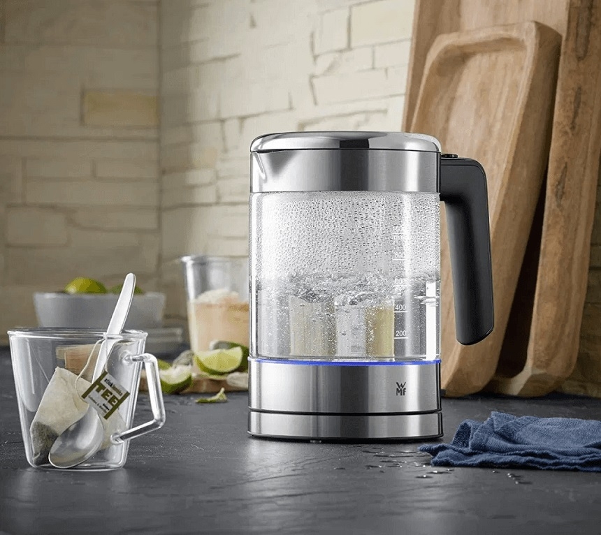 Thiết kế ấm siêu tốc thủy tinh sang trọng, tạo điểm nhấn tinh tế