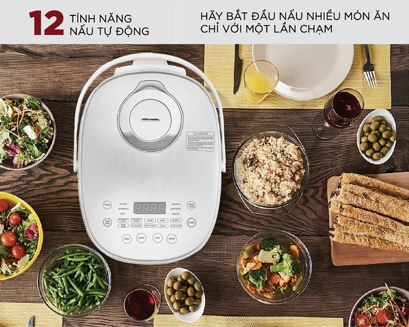 Nồi cơm điện có chức năng nấu gạo lứt Cuckoo 1.08 lít