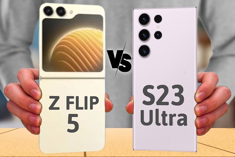 So sánh Galaxy S23 Ultra và Galaxy Z Flip5 (ảnh 9)