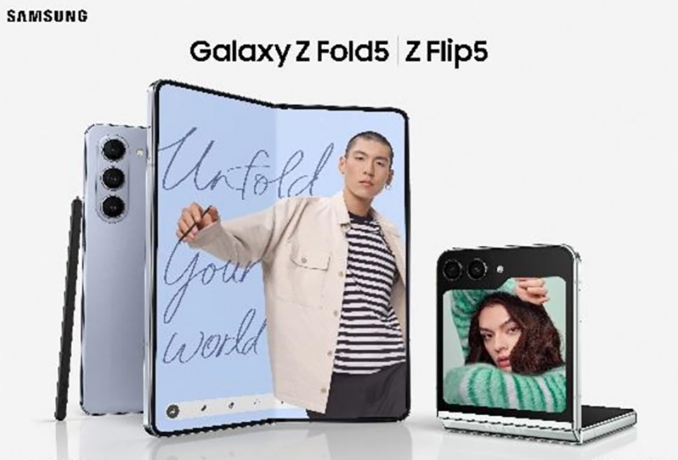 Galaxy Z Fold5 và Z Flip5