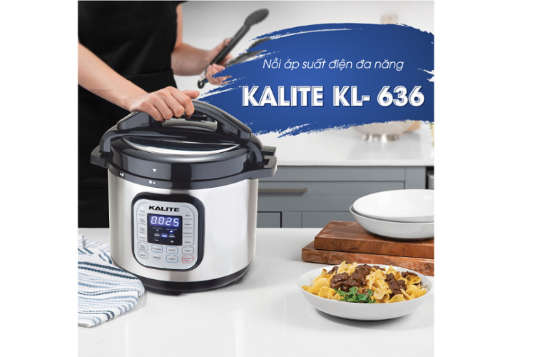 Kalite 6 lít KL-636 thuộc top nồi áp suất bán chạy