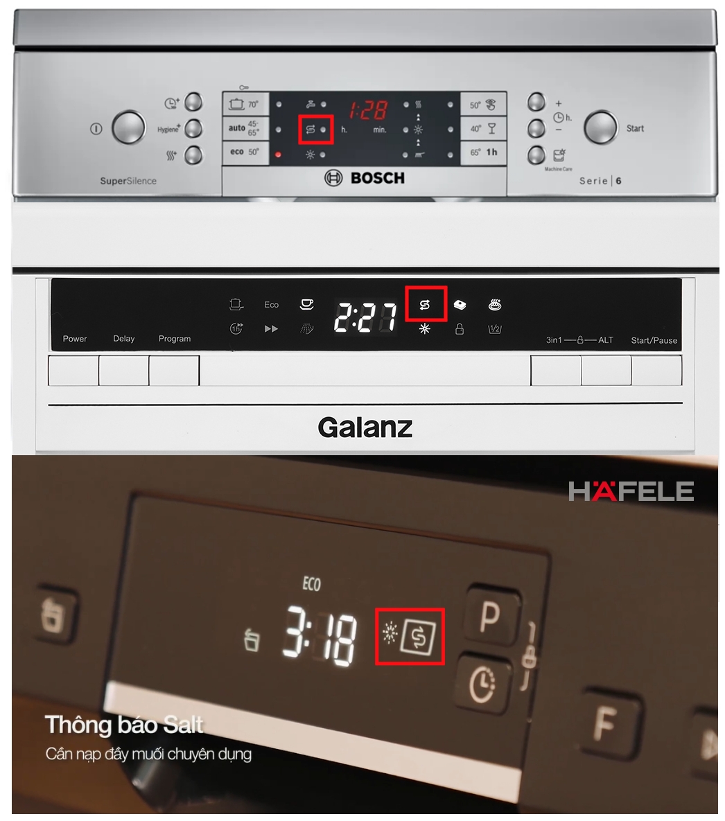 máy rửa bát có cần muối không - hình 2