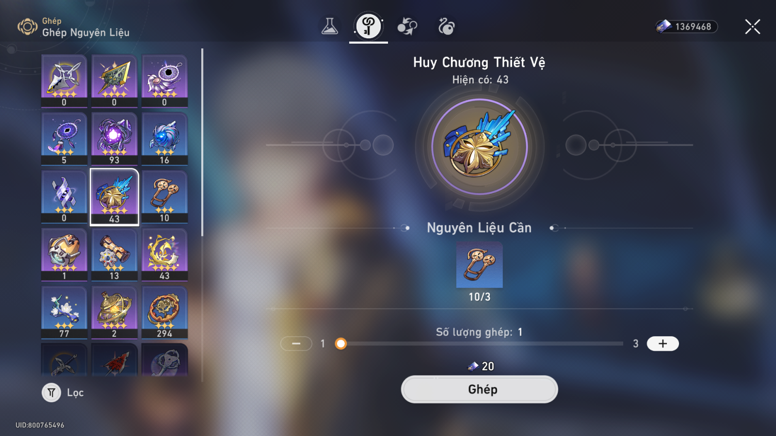 Ghép và Thu Thập