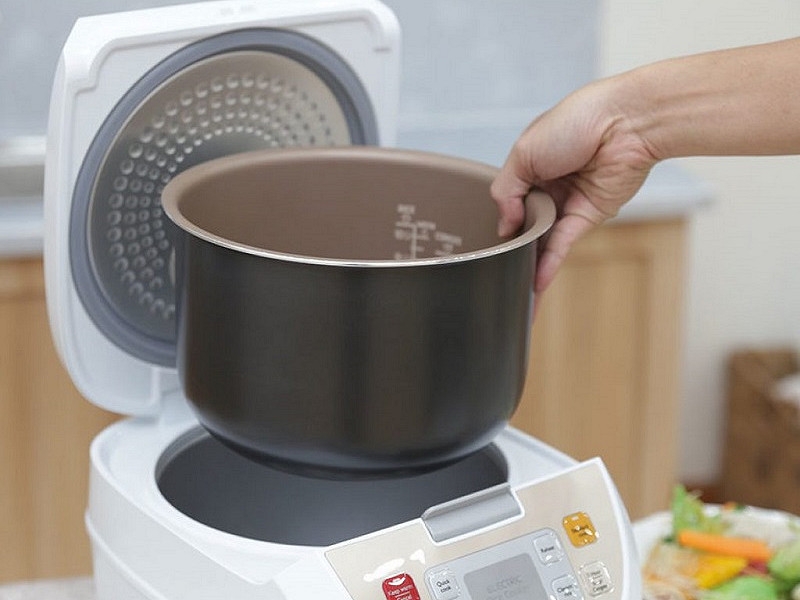 Cách sửa lỗi nồi cơm cao tần nấu cơm bị thiu
