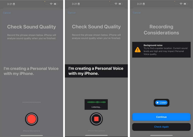 Thiết lập và sử dụng Personal Voice trên iOS 17 nhất định bạn phải biết (4)