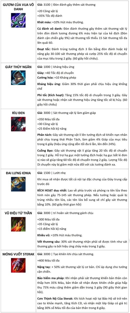 Lên đồ Renekton Tốc Chiến