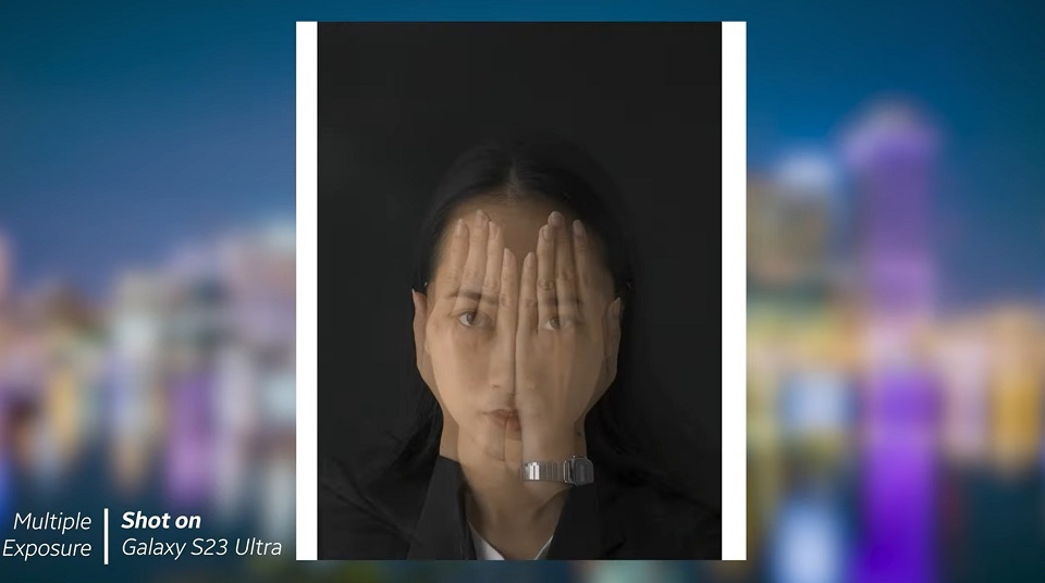 Chụp ảnh ấn tượng với chế độ Multiple Exposure trên Samsung Galaxy S23 Ultra