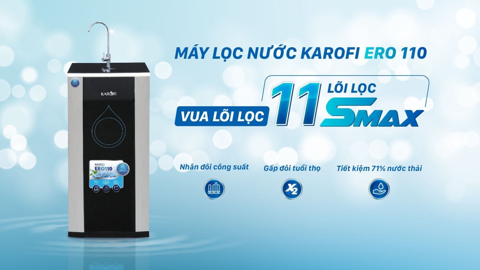 Máy lọc nước Karofi 11 lõi - ảnh 4