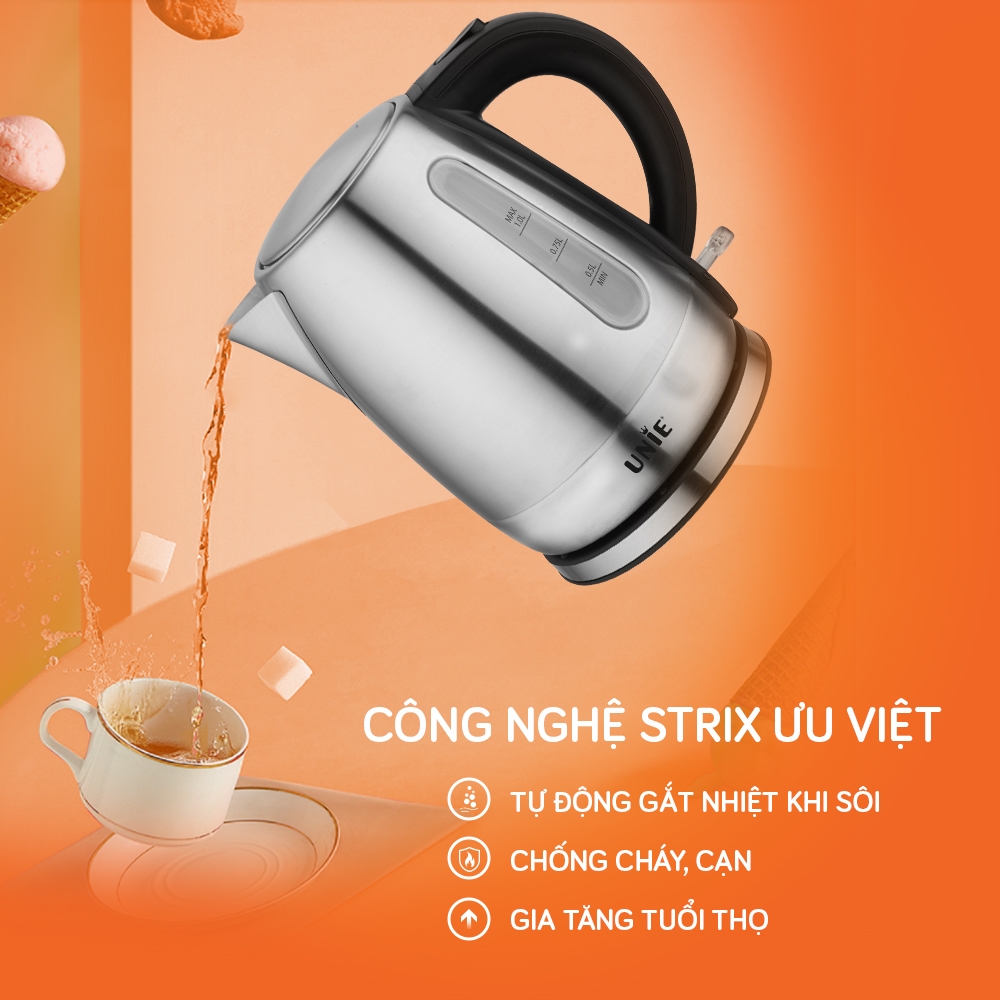 Ấm siêu tốc mini nào tốt: Unie 1 lít UE-300