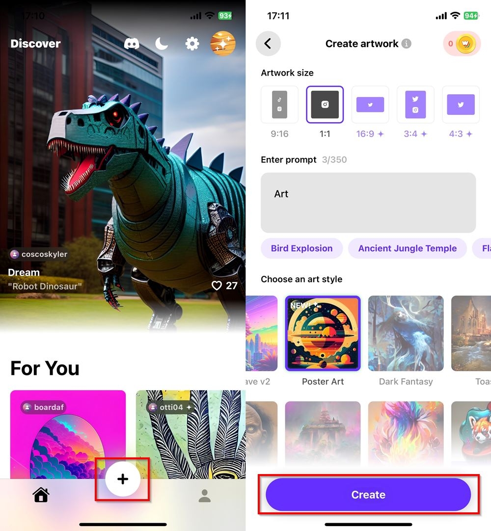 Cách tạo ảnh trên iPhone bằng AI 2