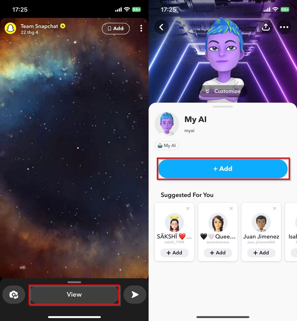 Cách sử dụng My AI trên ứng dụng SnapChat 3