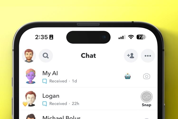Cách sử dụng My AI trên ứng dụng SnapChat 1